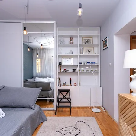 公寓 Cozy With Balcony In Center