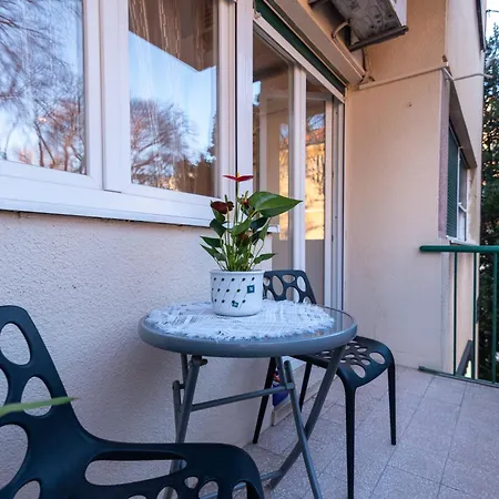 公寓 Cozy With Balcony In Center *